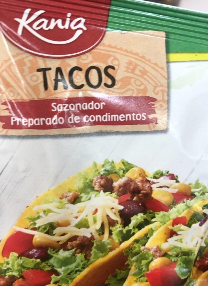 TACOS Sazonador Preparado de condimentos
