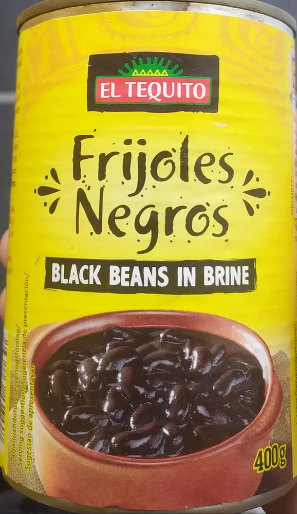 Black beans in brine