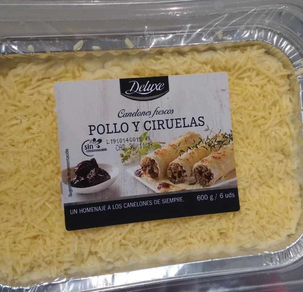 Canelones frescos