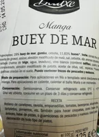 Manga buey de mar