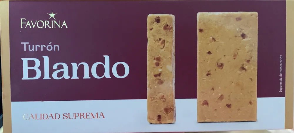 Turrón blando