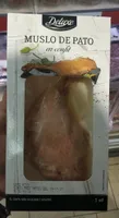 Muslo de pato en confit