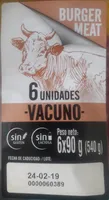 Burger Meat de Vacuno