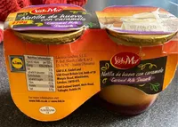 Natilla de huevo con caramelo