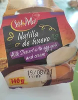 Natilla de huevo