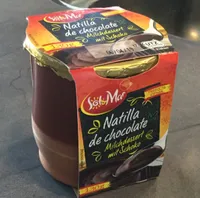 Natilla de chocolate