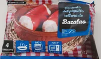 Pimiento del piquillo relleno de bacalao