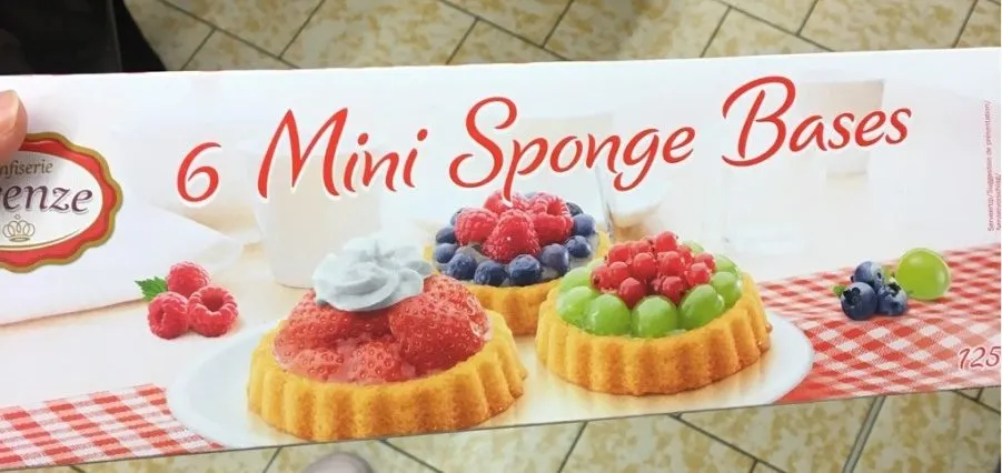 6 Mini Sponge Bases
