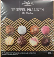Trüffelpralinen mit Alkohol
