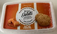 Salted caramel premium ice cream