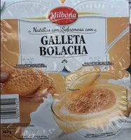 Natillas con galleta