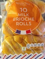 10 Milk Brioche Rolls