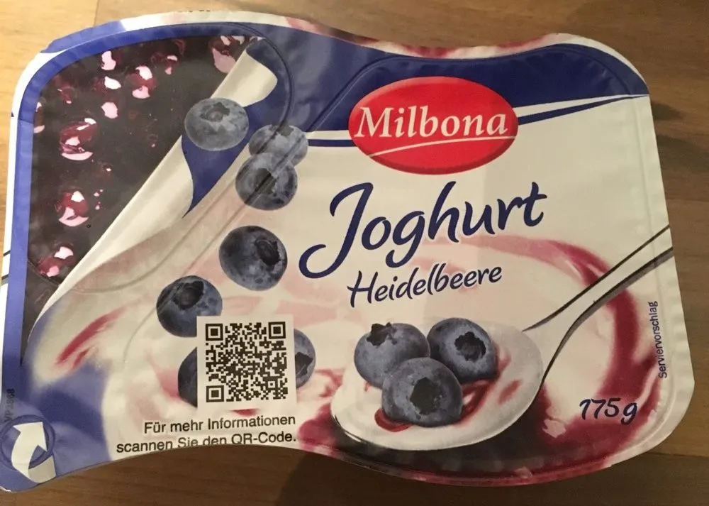 Milbona Joghurt Heidelbeere