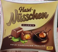 Edle haselnuss praline
