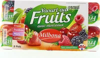 Yaourt aux fruits rouges