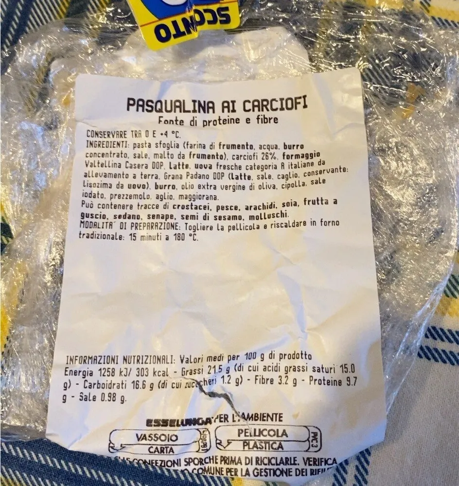 Pasqualina ai Carciofi