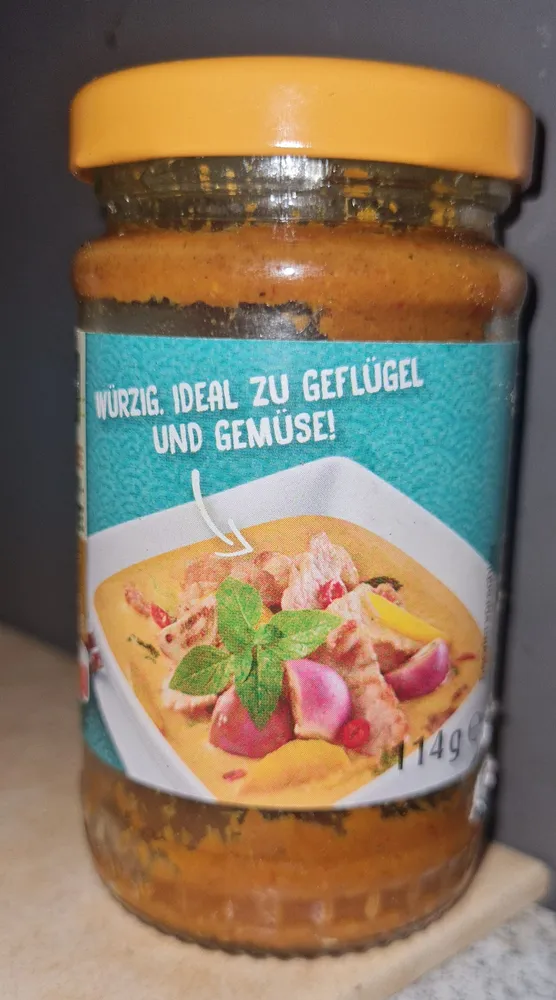 Gelbe Currypaste