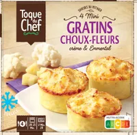 Mini gratins choux fleurs