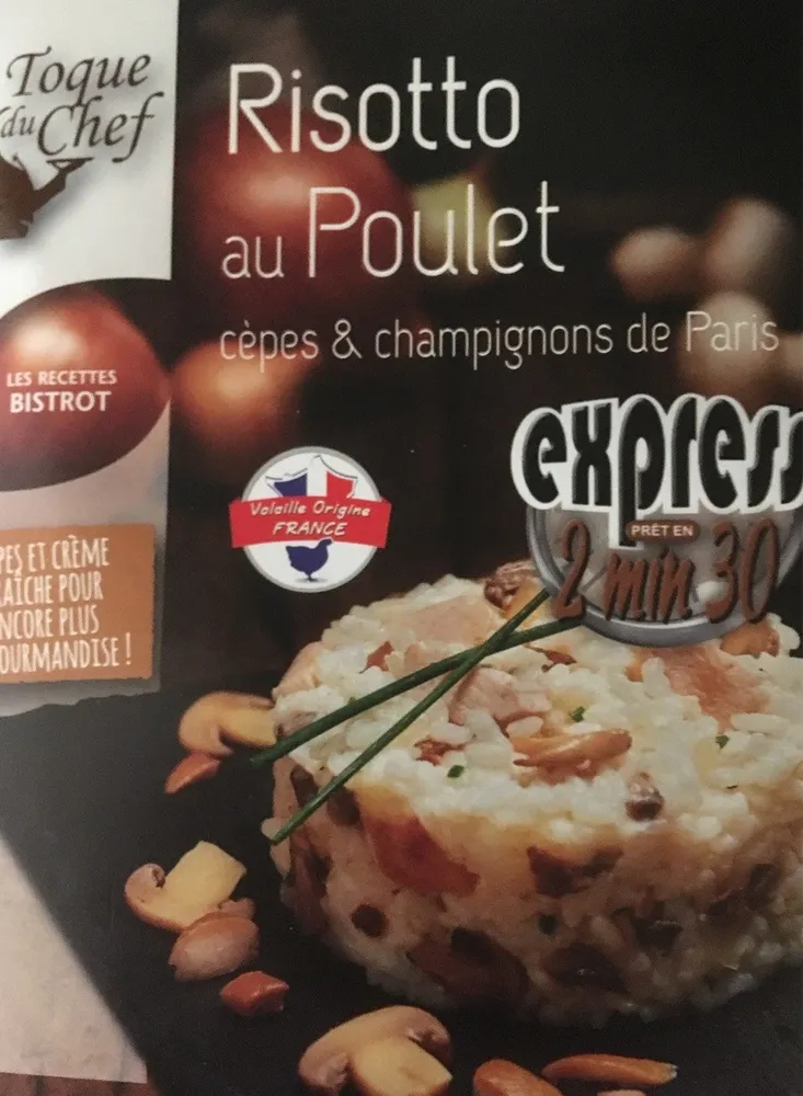 Risotto au poulet