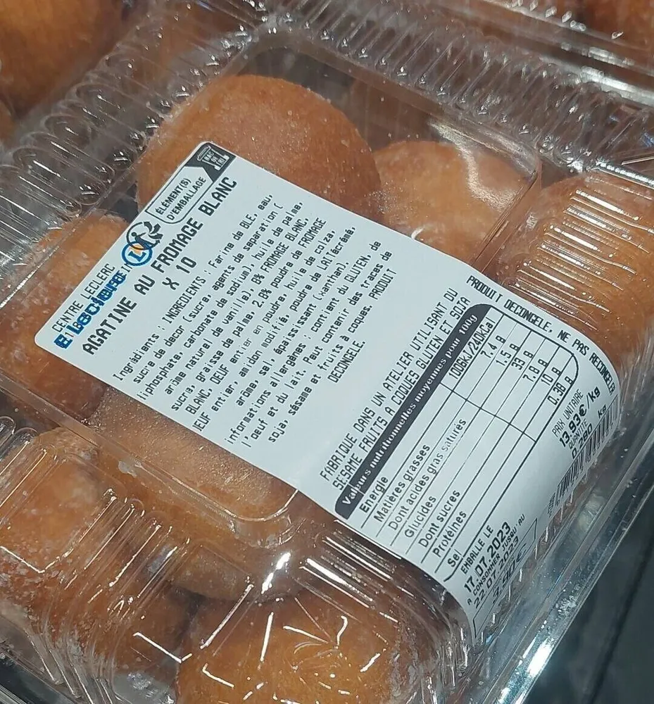 BEIGNET AU FROMAGE BLANC