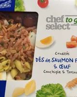 Salade Dés De Saumon Fumé Et Oeuf