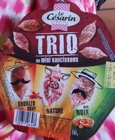 Trio de mini saucissons