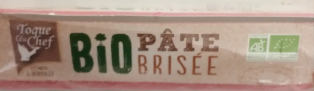 Pâte brisée bio