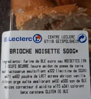 Brioche noisettes