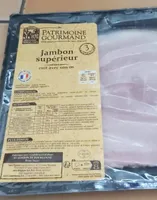Jambon supérieur cuit avec son os
