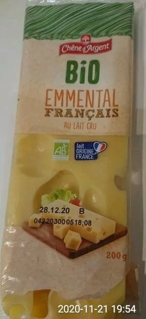 Bio emmental français au lait cru