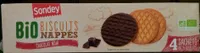 Biscuits nappés chocolat noir bio