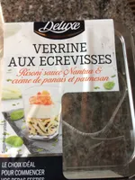 Verrine aux écrevisses