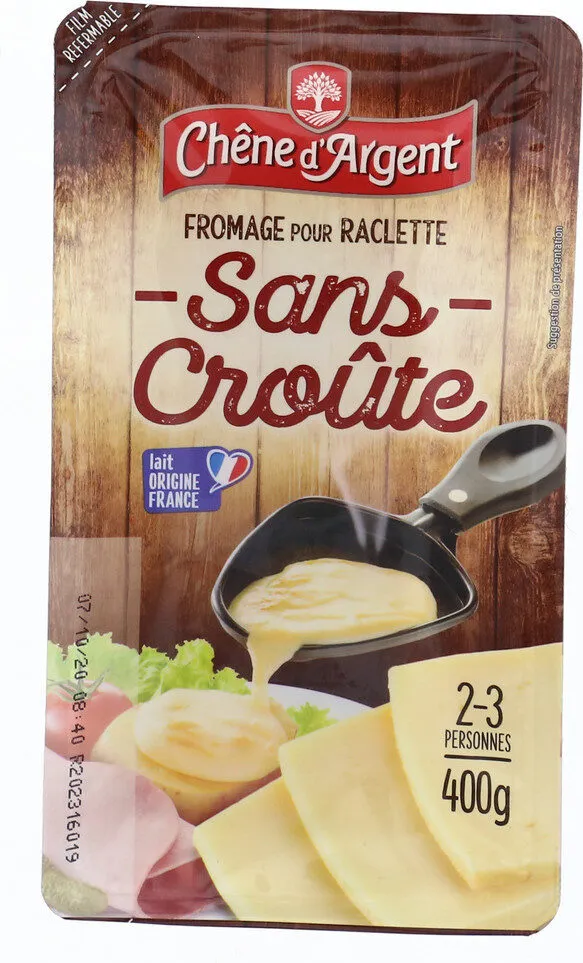 Raclette sans croûte