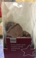 Chocolate and Maple Syrup Christmas Trees
