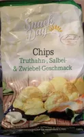Chips Truthahn-, Salbei- & Zwiebel- Geschmack