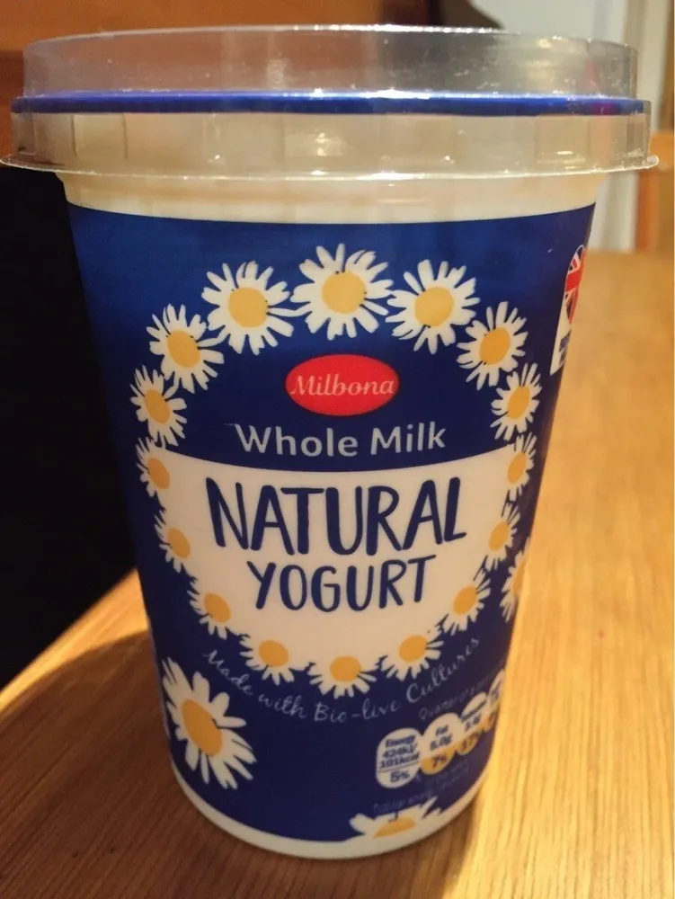 Natural yogurt