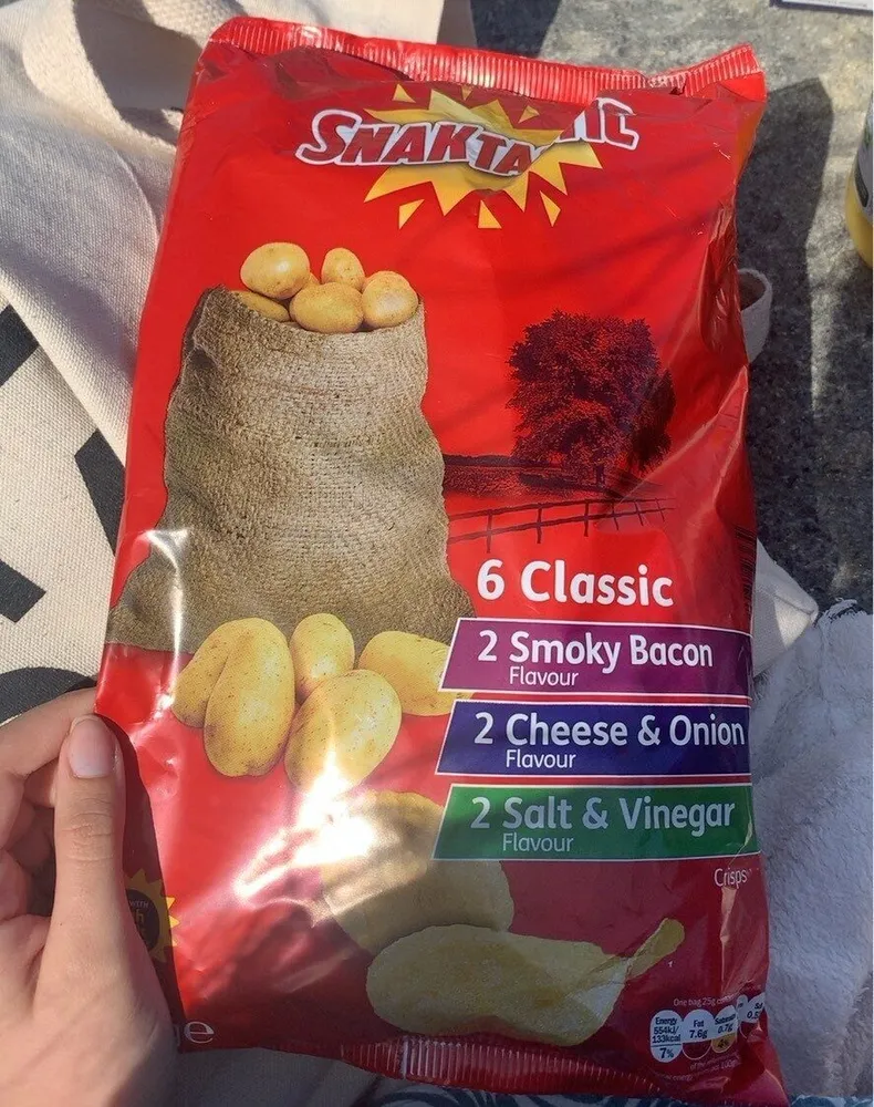 6 classic crisps