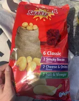 6 classic crisps