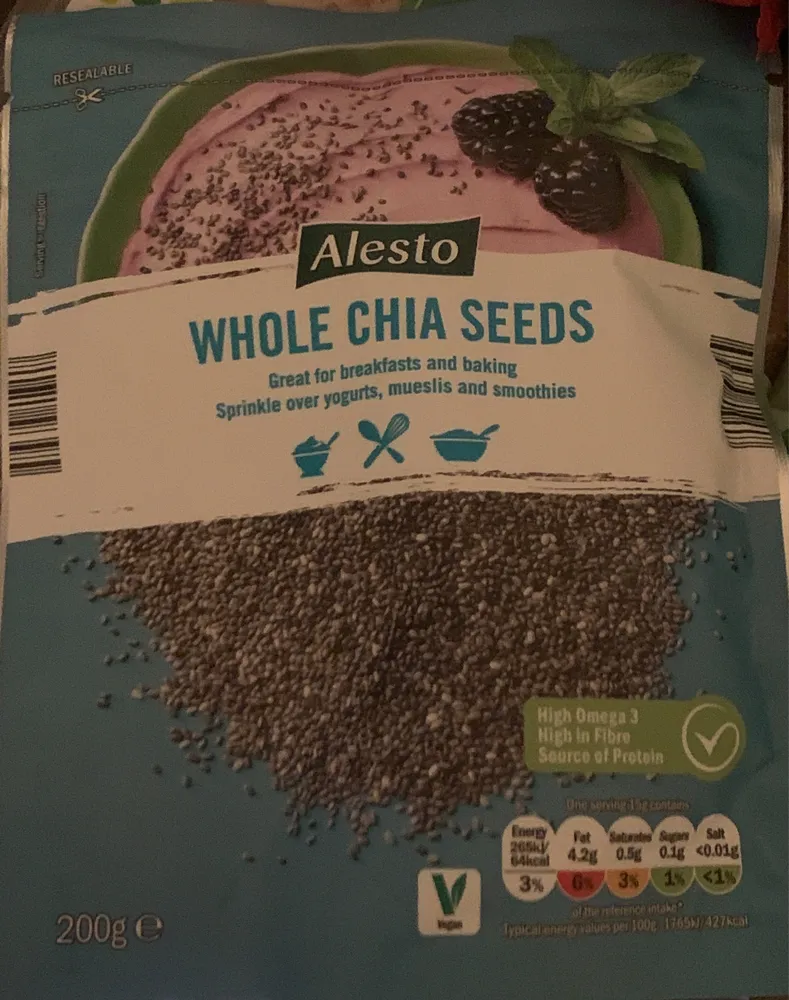 Whole Chia Seeds