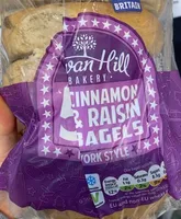 5 Cinnamon & Raisin Bagels