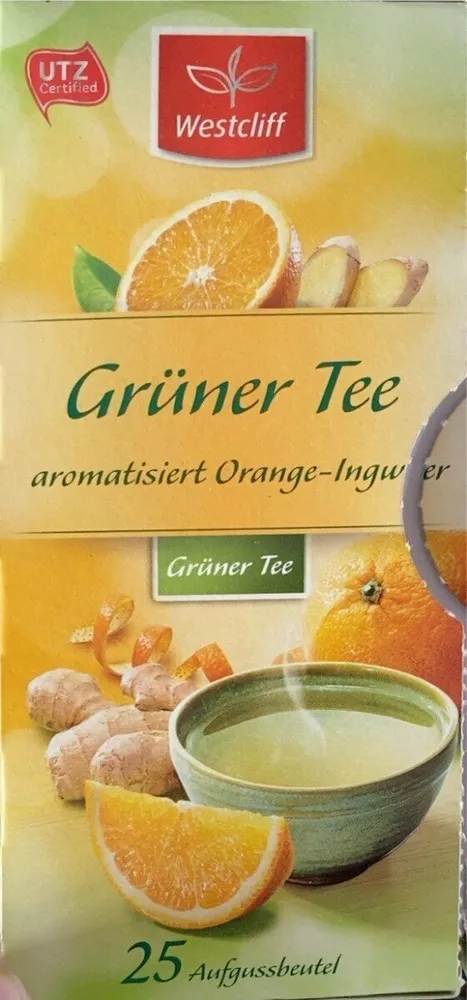 Grüner Tee - Orange-Ingwer