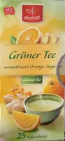 Grüner Tee - Orange-Ingwer