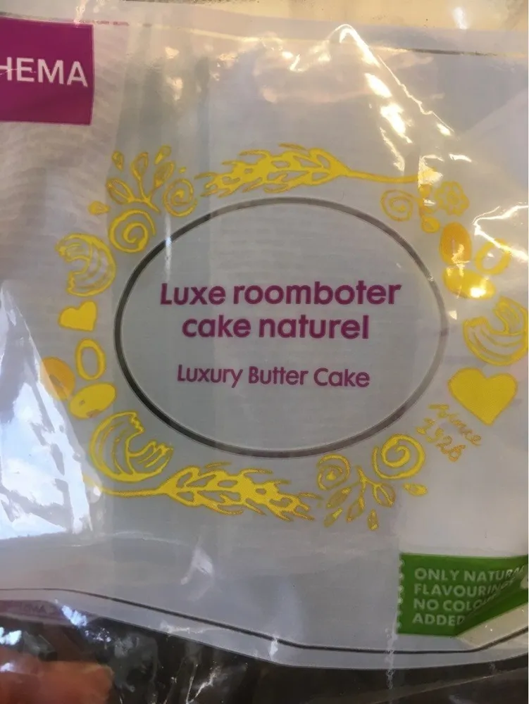 Luxe roomboter cake naturel