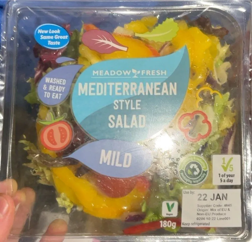Mediterranean style salad