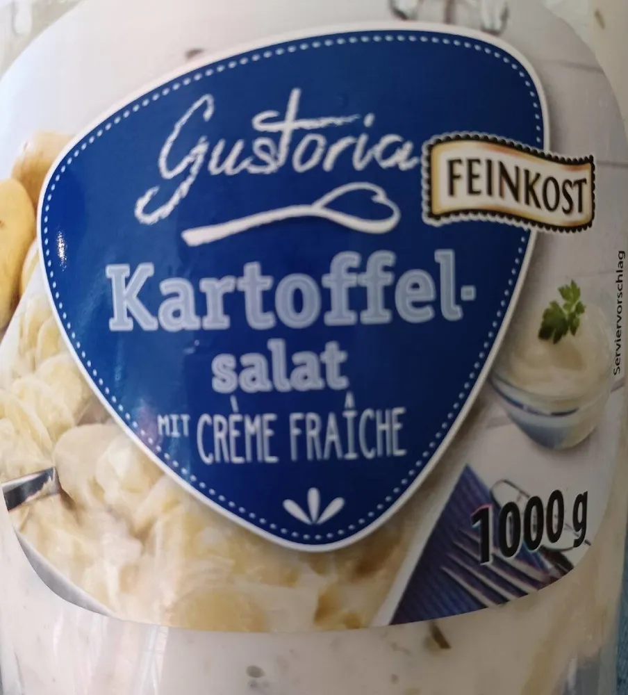 Kartoffelsalat mit Creme Fraiche