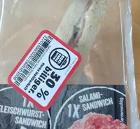 Sandwich-Trio - Eiaufstrich, Fleischwurst, Salami