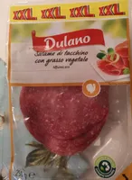 Salame di tacchino con grasso vegetale
