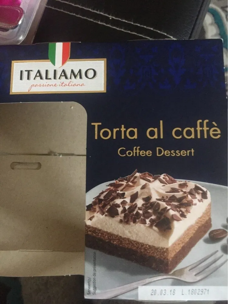 Torta al caffe