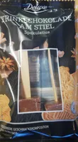 Trinkschokolade am Stiel - Spekulatius