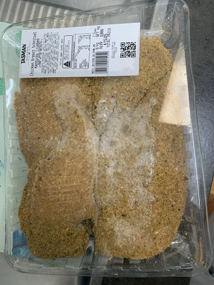 Chicken Breast Schnitzel (Kentucky Crumbed)